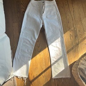 White Zara jeans